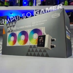 REFRIGERACION LIQUIDA PCCOOLER 360 WHITE DC360 PRO ARGB DISPLAY